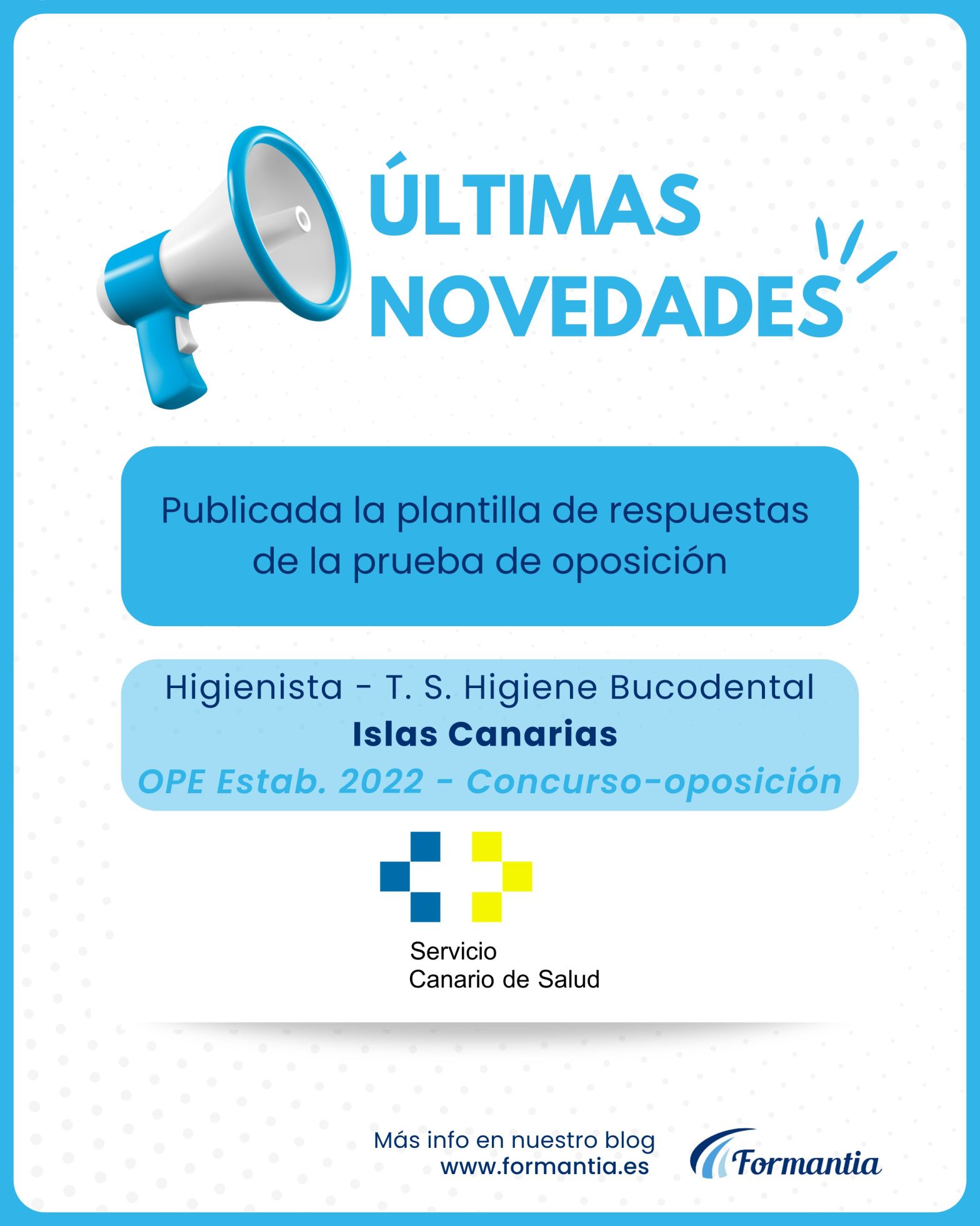 Oposiciones Formantia Islas Canarias