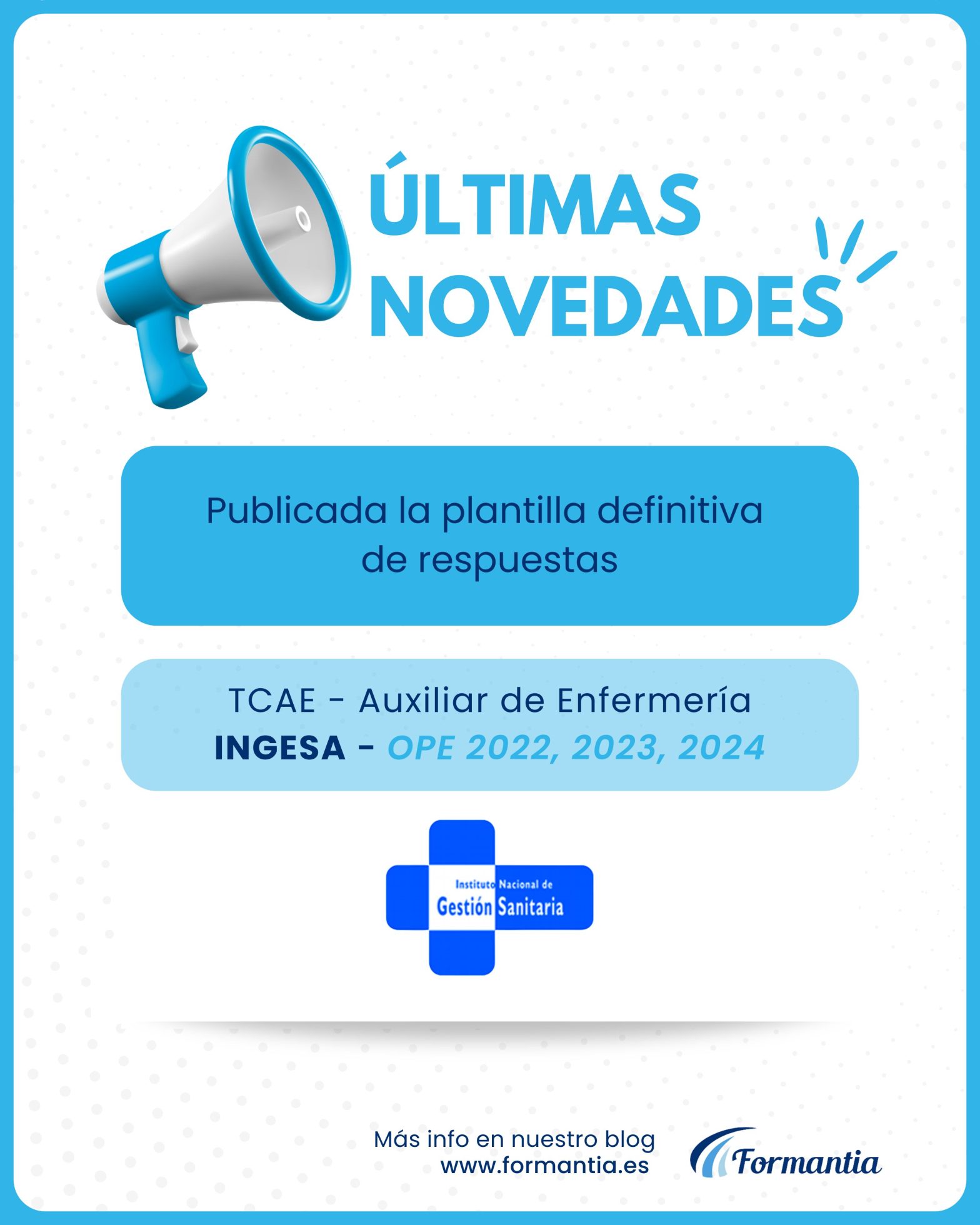 Oposiciones Formantia INGESA