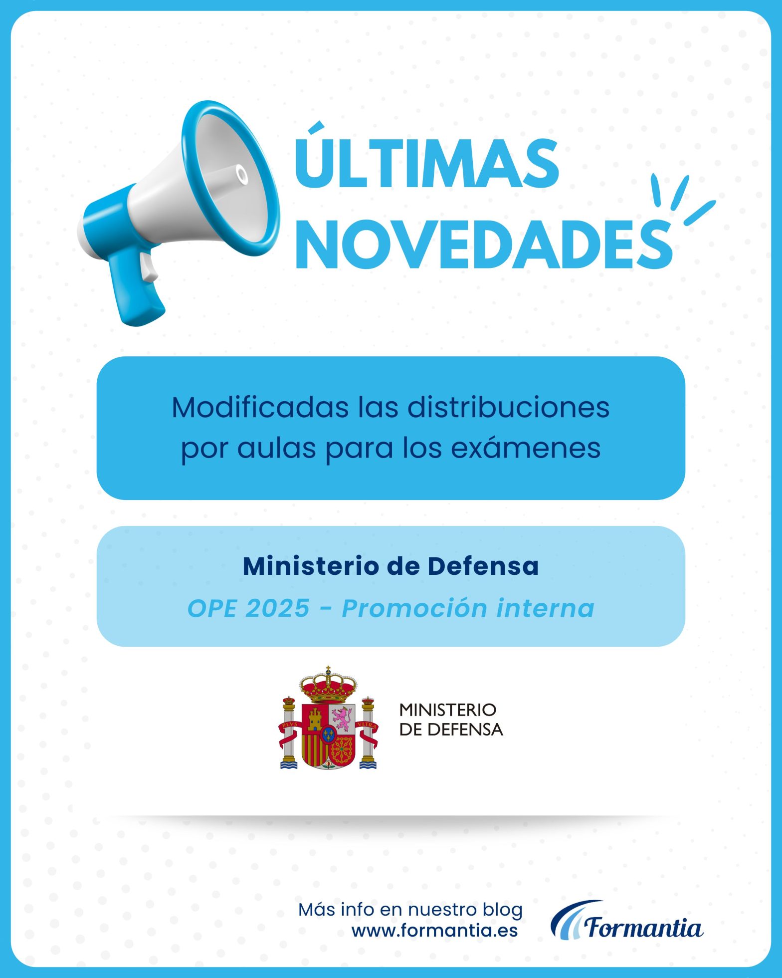 Oposiciones Formantia Ministerio de Defensa