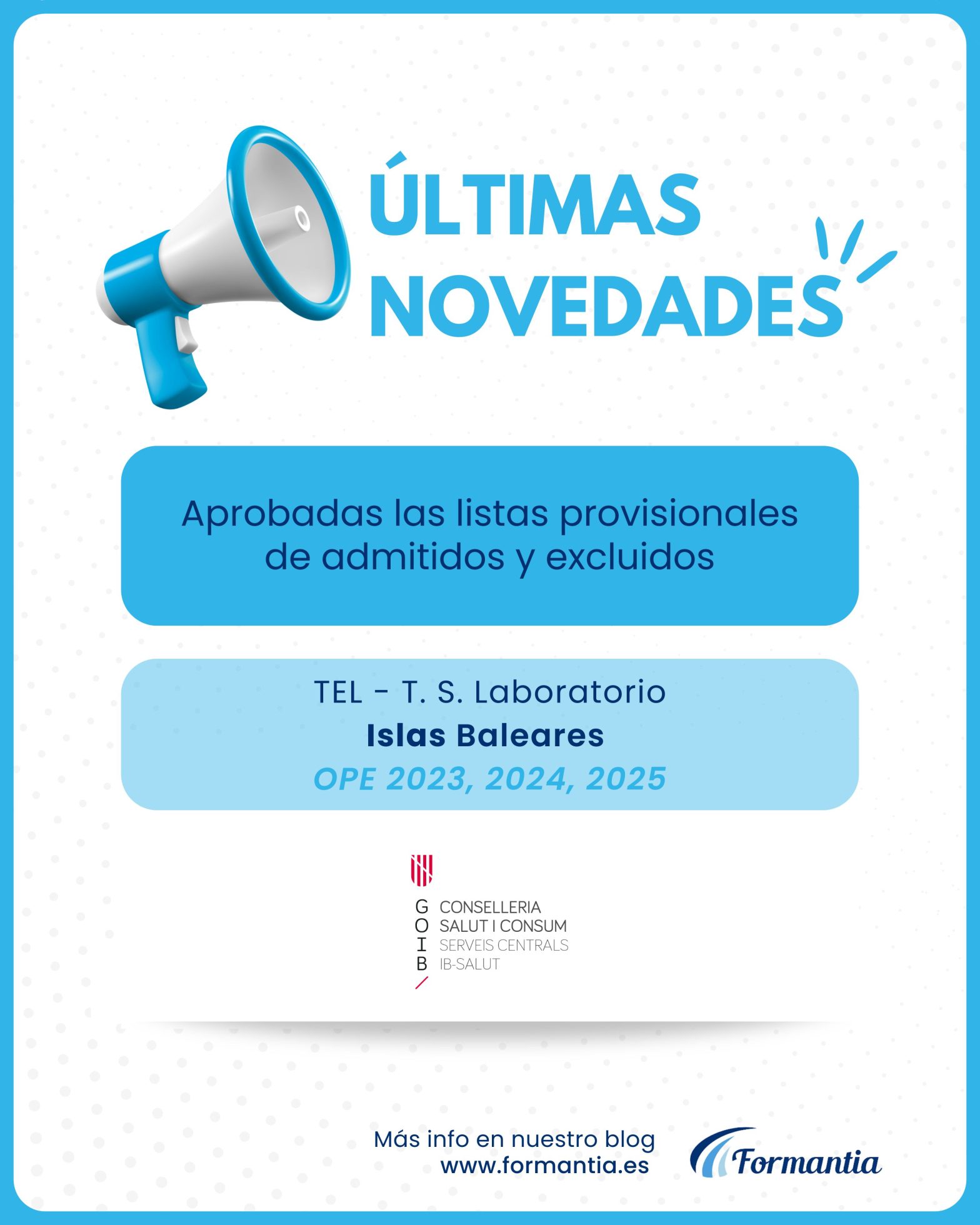 Oposiciones Formantia Islas Baleares