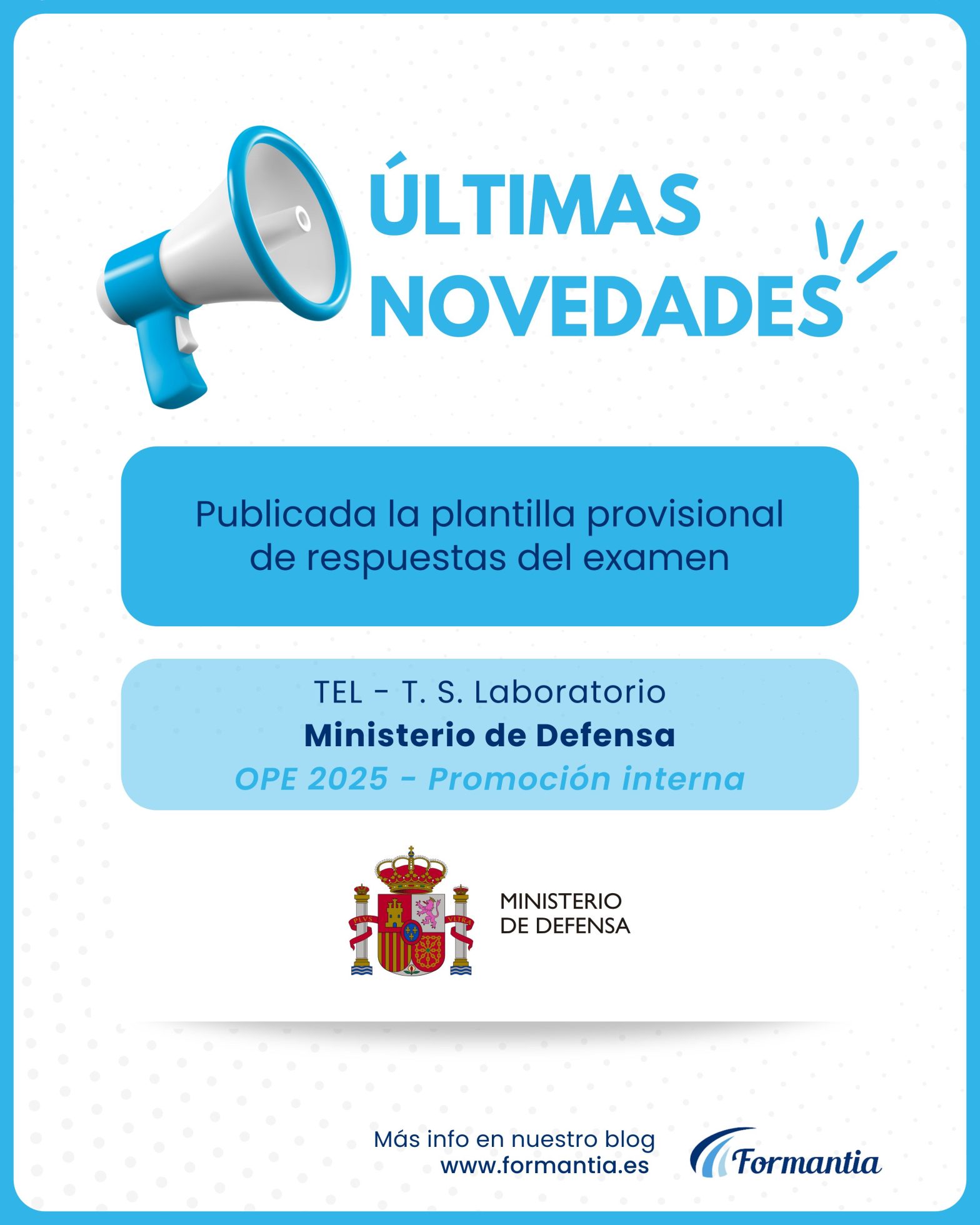 Oposiciones Formantia Ministerio de Defensa