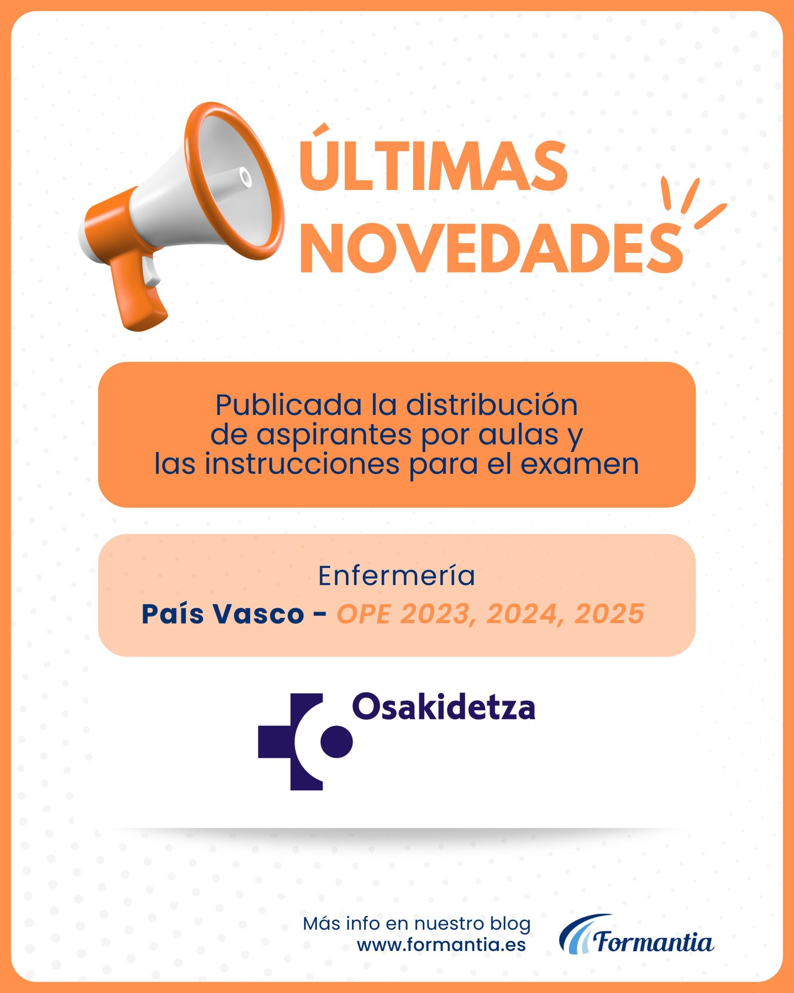 Oposiciones Formantia País Vasco