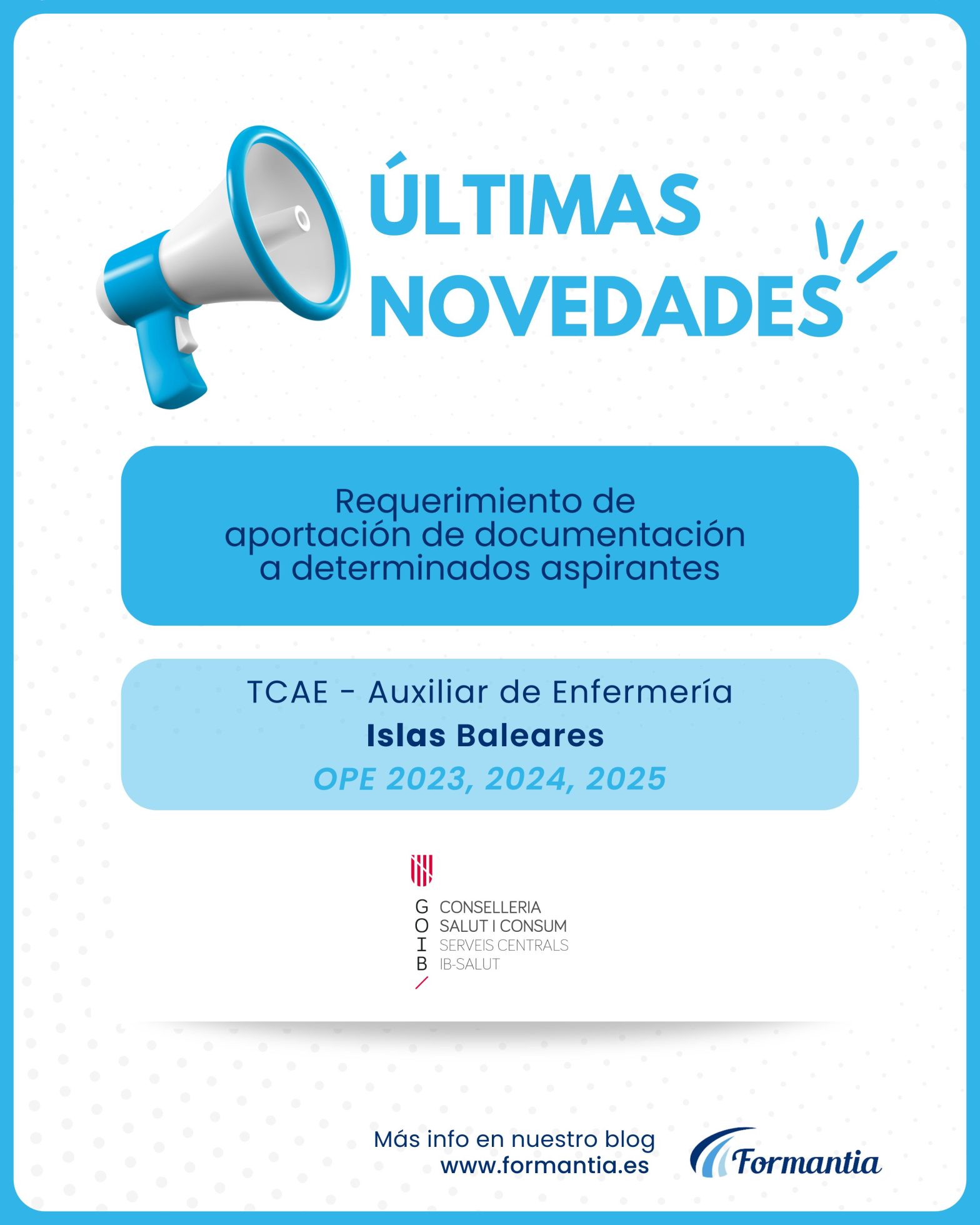 Oposiciones Formantia Islas Baleares