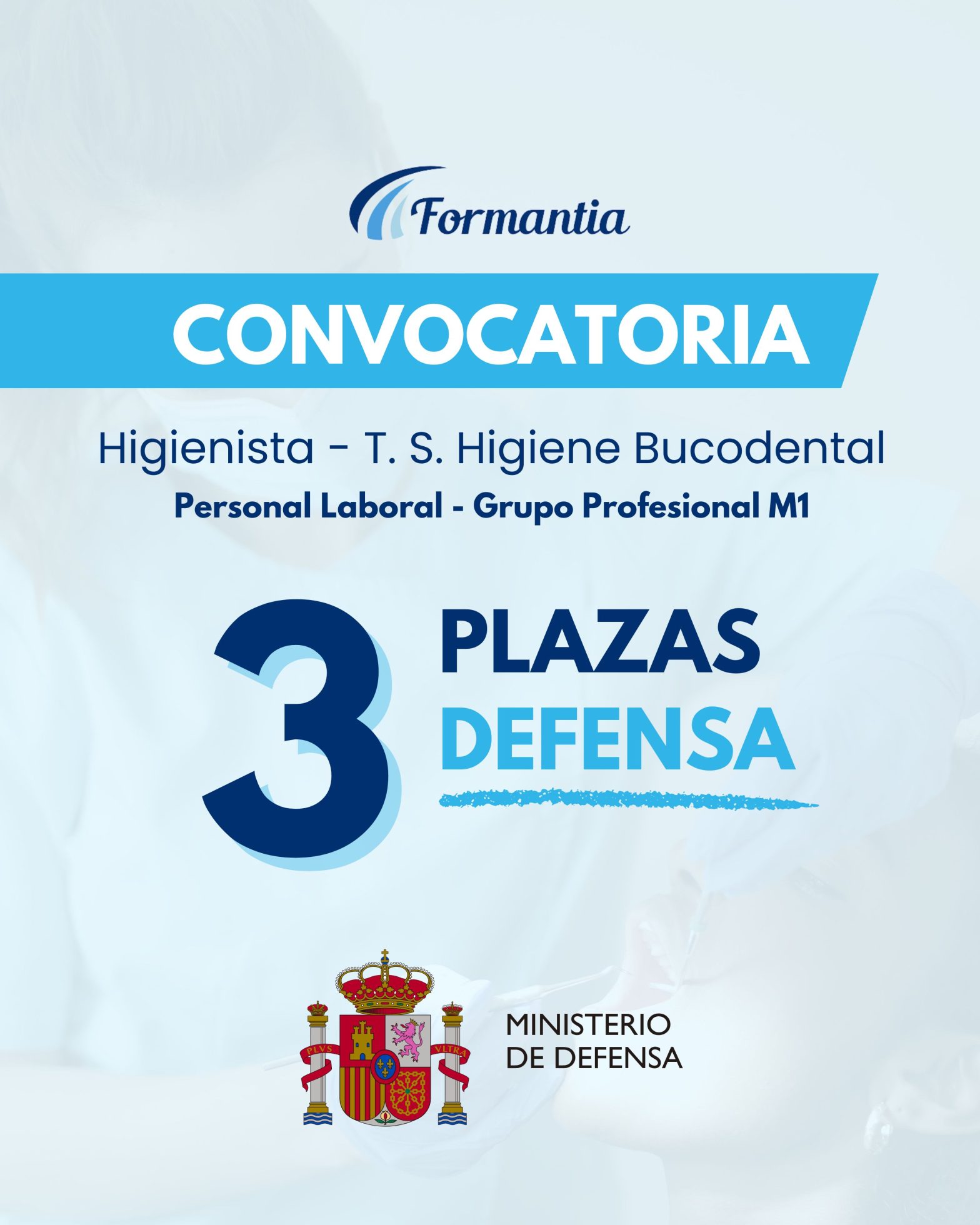 Oposiciones Formantia Ministerio de Defensa