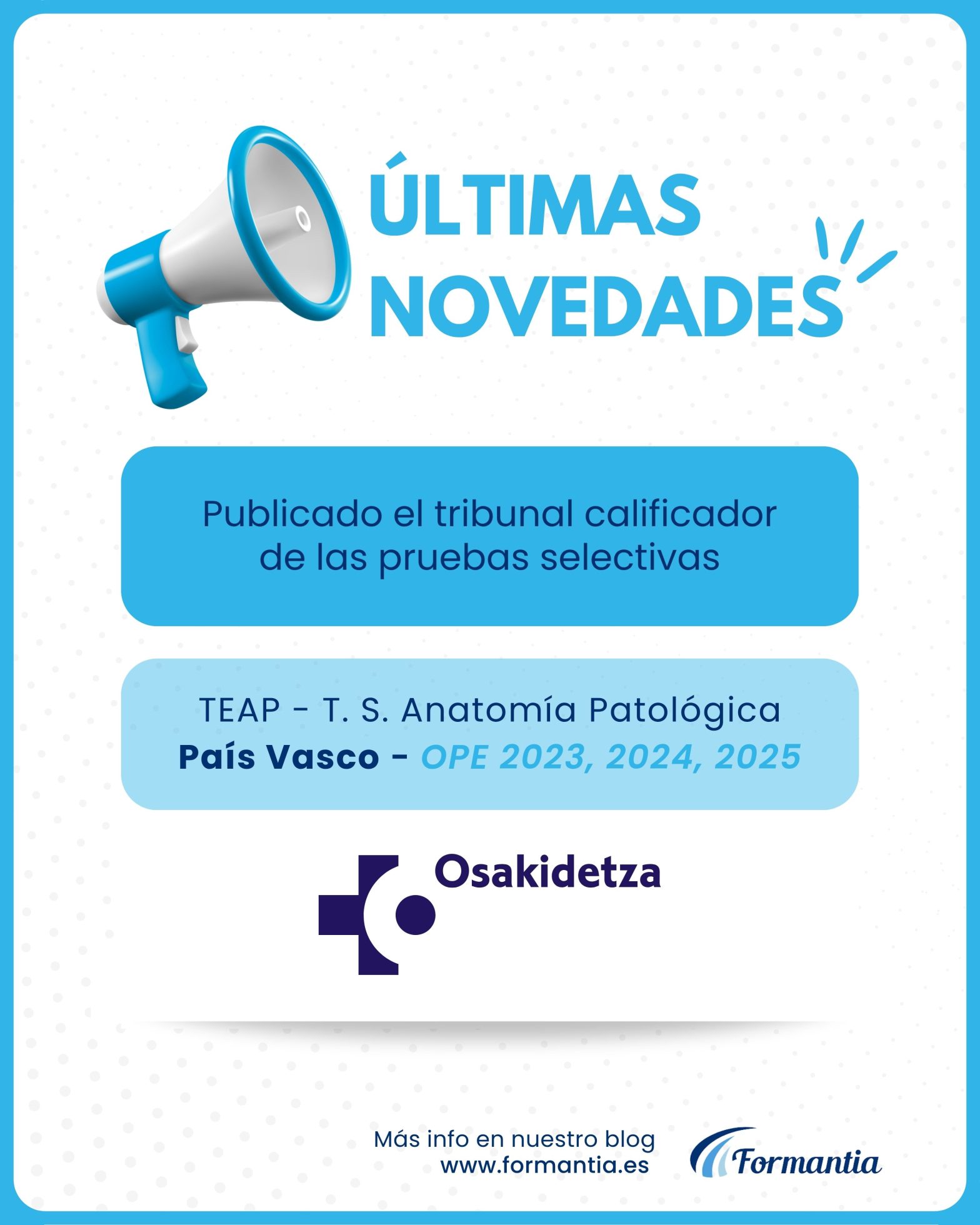 Oposiciones Formantia País Vasco