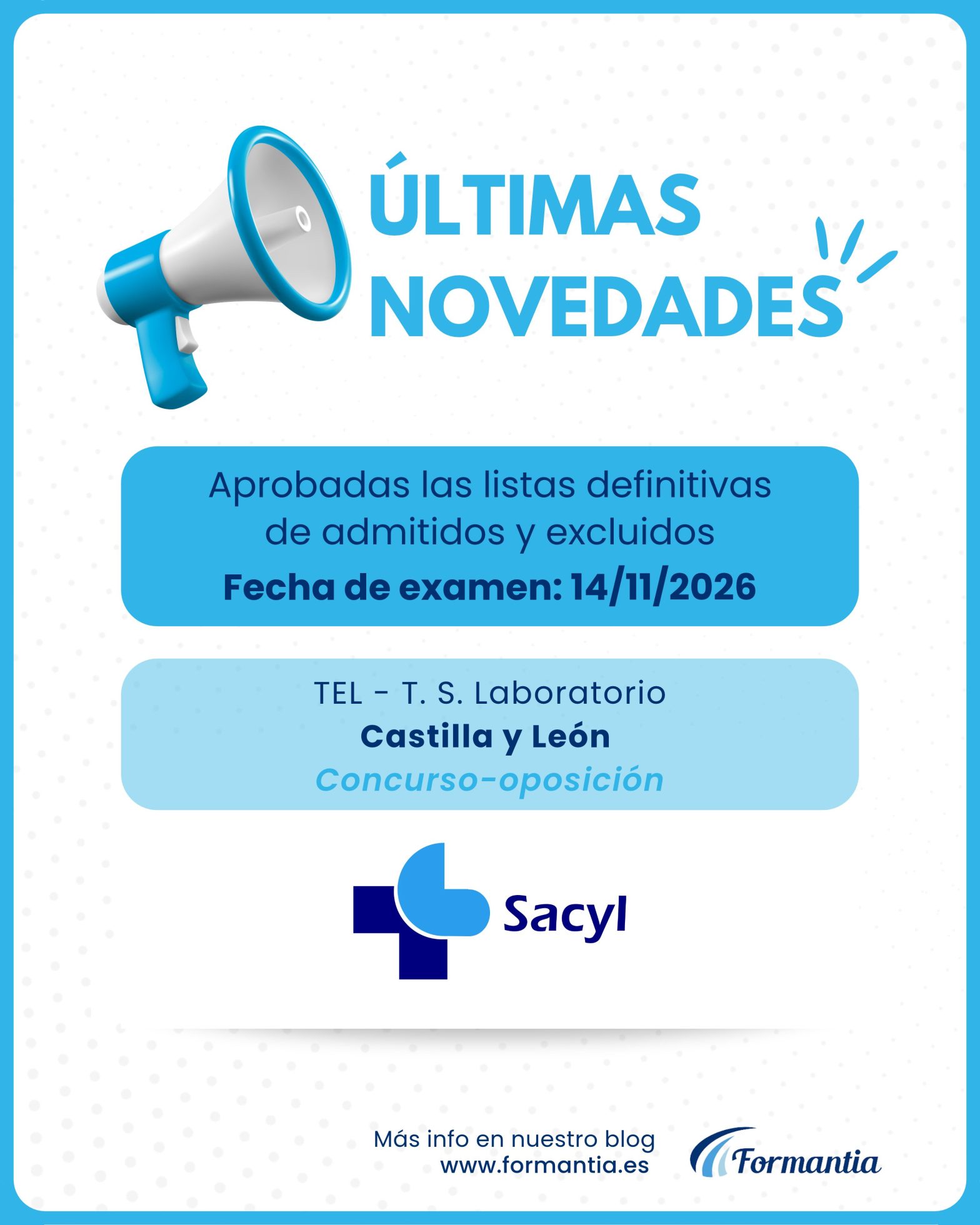 Oposiciones Formantia Castilla y León